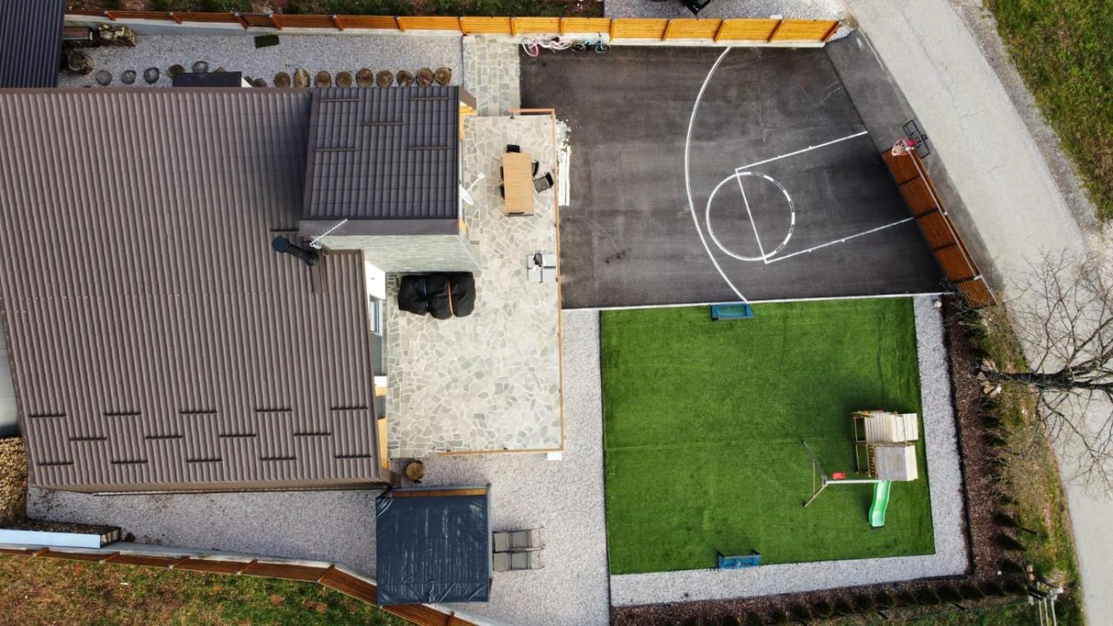 Oak House Villa Brusane Kültér fotó