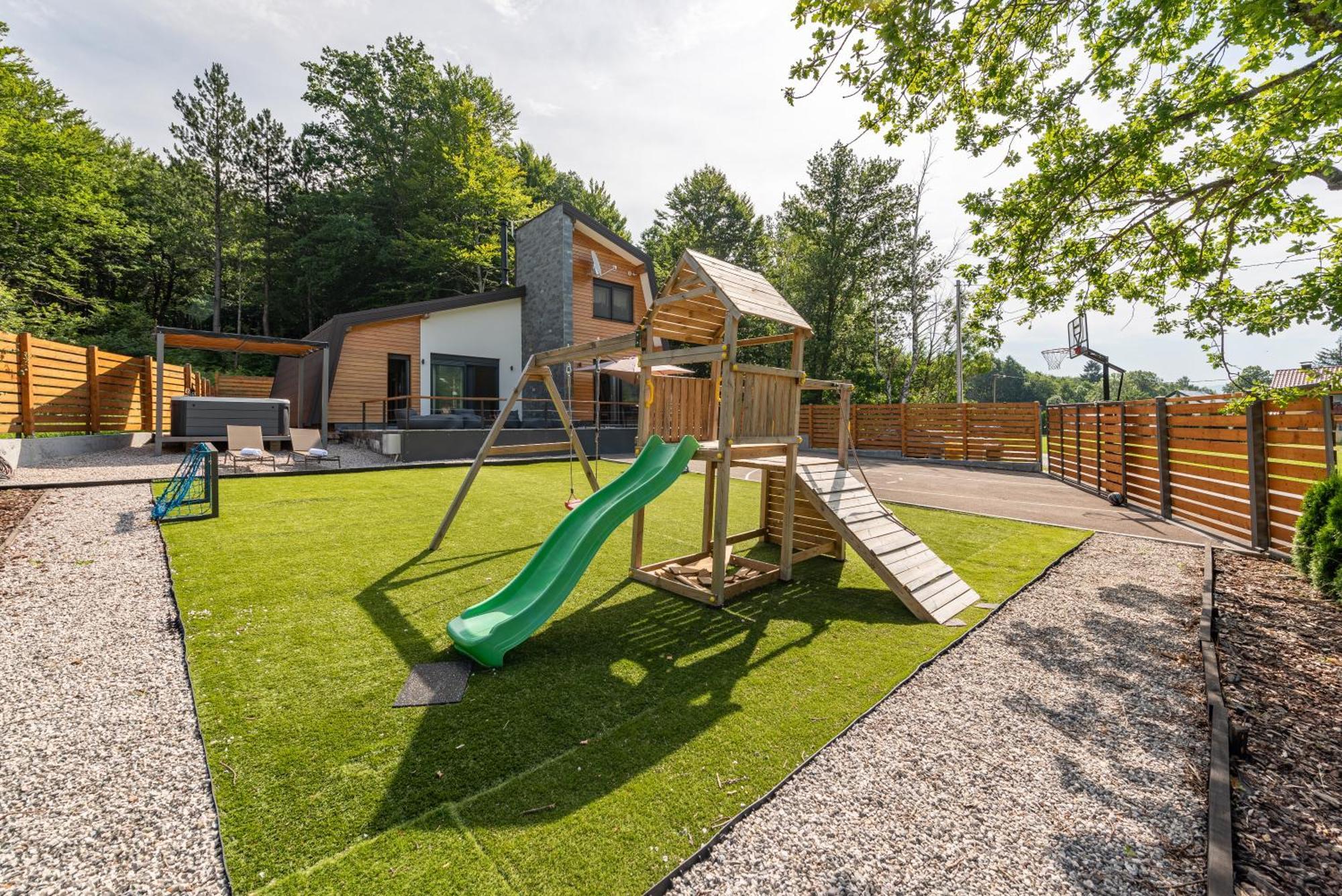 Oak House Villa Brusane Kültér fotó